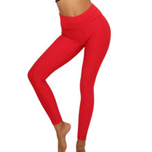 Load image into Gallery viewer, red anticellulite leggings