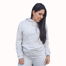 Load image into Gallery viewer, Alejandra Gray Hoodie - Sparkly Girl