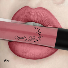 Load image into Gallery viewer, Peach Matte Liquid Lipstick Waterproof - Sparkly Girl