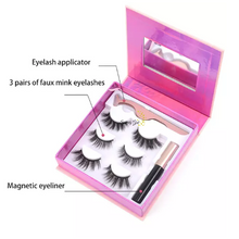 Load image into Gallery viewer, Sparkly Girl Magnetic Lashes Kit "01-08-10" - Sparkly Girl
