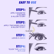 Load image into Gallery viewer, Sparkly Girl Magnetic Lashes Kit "01-08-10" - Sparkly Girl