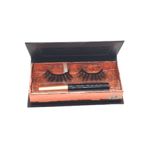 Load image into Gallery viewer, Sparkly Girl Boss Lashes Magnetic Kit "D19" - Sparkly Girl