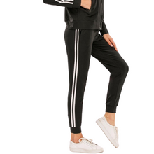Load image into Gallery viewer, Laura Black striped Pants - Sparkly Girl