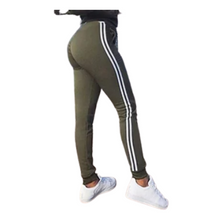 Load image into Gallery viewer, Laura Olive striped Pants - Sparkly Girl