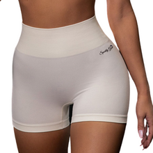 Load image into Gallery viewer, Cream Seamless Biker Short - Sparkly Girl