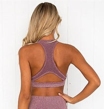 Load image into Gallery viewer, Seamless Active Crop Top - Sparkly Girl