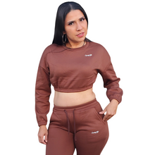 Load image into Gallery viewer, crop top long sleeve