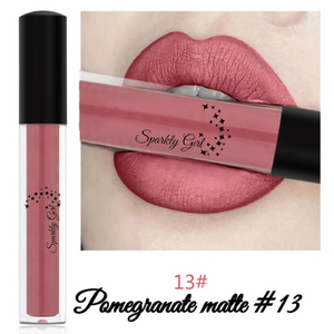 Peach Matte Liquid Lipstick Waterproof - Sparkly Girl