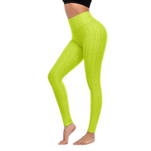 Load image into Gallery viewer, green anticellulite leggings 
